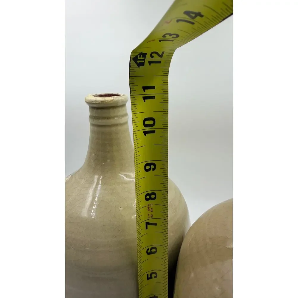2 Ceramic Vase, 11 Inch Modern Home Decoration Porcelain Vase Home Decor